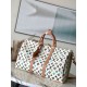 Replica Louis Vuitton Keepall Bandouliere 45 Bag Monogram Craggy Canvas M25233 Fake Louis Vuitton Keepall Bandouliere 45 Bag Monogram Craggy Canvas M25233 Replica