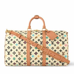 Fake Louis Vuitton Keepall Bandouliere 45 Bag Monogram Craggy Canvas M25233 Replica