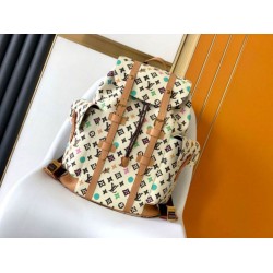 Replica Louis Vuitton Christopher MM Backpack Monogram Craggy Canvas M25240 Replica Louis Vuitton Christopher MM Backpack Monogram Craggy Canvas M25240