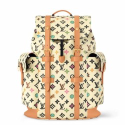 Replica Louis Vuitton Christopher MM Backpack Monogram Craggy Canvas M25240