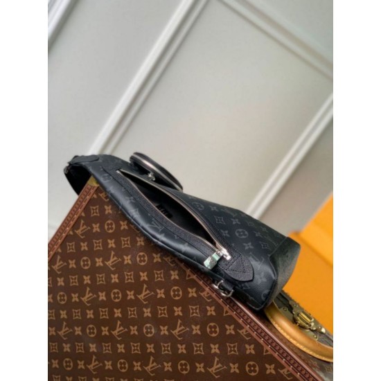 Replica Louis Vuitton Duo Sling Bag Monogram Eclipse Canvas M30936 Replica Louis Vuitton Duo Sling Bag Monogram Eclipse Canvas M30936