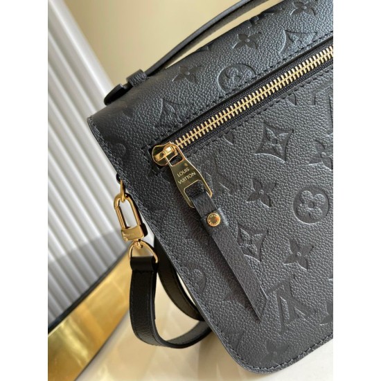 Replica Louis Vuitton Pochette Metis Bag M41487 Monogram Empreinte 