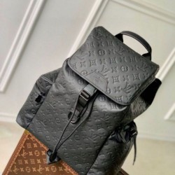 Replica Louis Vuitton Trekking Backpack Monogram Shadow M43680