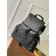 Fake Louis Vuitton Trekking Backpack Monogram Shadow M43680 Replica Replica Louis Vuitton Trekking Backpack Monogram Shadow M43680