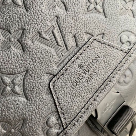 Fake Louis Vuitton Trekking Backpack Monogram Shadow M43680 Replica Replica Louis Vuitton Trekking Backpack Monogram Shadow M43680