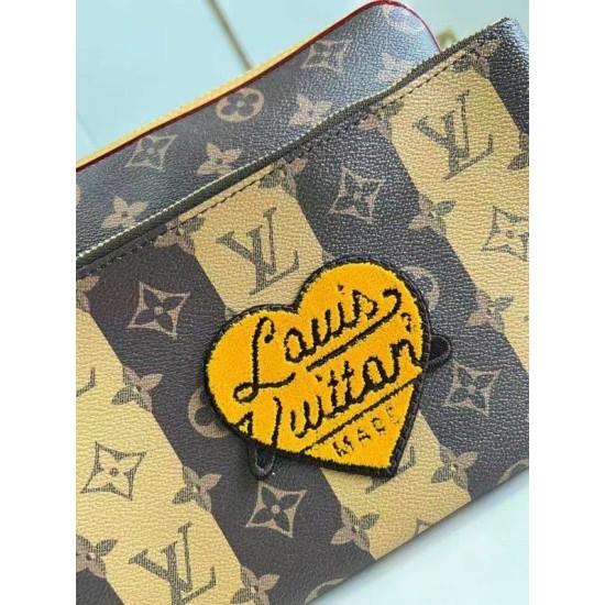 Fake Louis Vuitton Trio Messenger Bag Monogram Stripes Canvas M45965 Replica Replica Louis Vuitton Trio Messenger Bag Monogram Stripes Canvas M45965