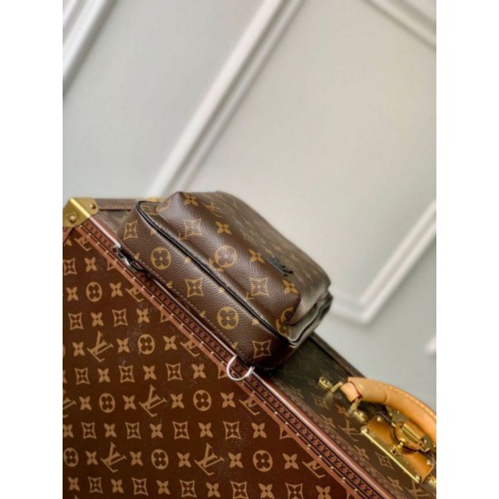 Replica Louis Vuitton Avenue Sling Bag Monogram Macassar Canvas M46327 Replica Louis Vuitton Avenue Sling Bag Monogram Macassar Canvas M46327