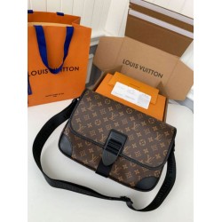 Fake Louis Vuitton Archy Messenger MM Bag Monogram Macassar Canvas M46328 Replica Fake Louis Vuitton Archy Messenger MM Bag Monogram Macassar Canvas M46328 Replica