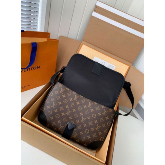Fake Louis Vuitton Archy Messenger MM Bag Monogram Macassar Canvas M46328 Replica Fake Louis Vuitton Archy Messenger MM Bag Monogram Macassar Canvas M46328 Replica