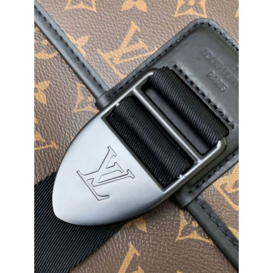 Fake Louis Vuitton Archy Messenger MM Bag Monogram Macassar Canvas M46328 Replica Fake Louis Vuitton Archy Messenger MM Bag Monogram Macassar Canvas M46328 Replica