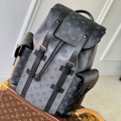 Fake Louis Vuitton Christopher PM Backpack Monogram Eclipse Canvas M46331 Replica