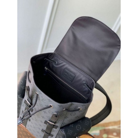 Fake Louis Vuitton Christopher PM Backpack Monogram Eclipse Canvas M46331 Replica Fake Louis Vuitton Christopher PM Backpack Monogram Eclipse Canvas M46331 Replica