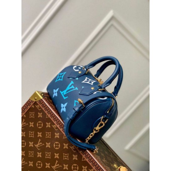 Replica Louis Vuitton Speedy Bandouliere 20 Bag Monogram Empreinte M46517 Replica Louis Vuitton Speedy Bandouliere 20 Bag Monogram Empreinte M46517