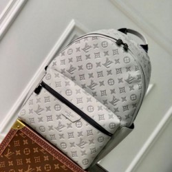 Fake Louis Vuitton Discovery Backpack Embossed Monogram M46557 Replica