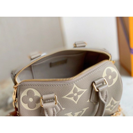 Replica Louis Vuitton Speedy Bandouliere 20 Bag Monogram Empreinte M46575 Replica Louis Vuitton Speedy Bandouliere 20 Bag Monogram Empreinte M46575