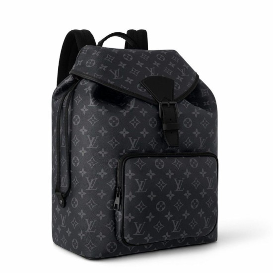 Replica Louis Vuitton Montsouris Backpack Monogram Eclipse Canvas M46683 Replica Louis Vuitton Montsouris Backpack Monogram Eclipse Canvas M46683