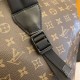 Fake Louis Vuitton Christopher MM Backpack Monogram Macassar Canvas M46686 Replica Fake Louis Vuitton Christopher MM Backpack Monogram Macassar Canvas M46686 Replica