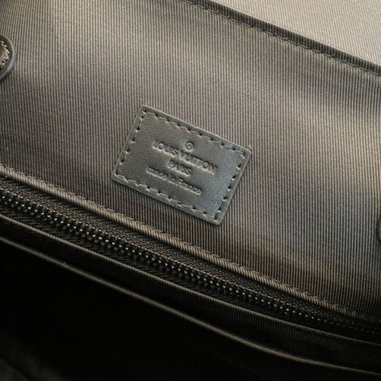 Fake Louis Vuitton Christopher MM Backpack Monogram Macassar Canvas M46686 Replica Fake Louis Vuitton Christopher MM Backpack Monogram Macassar Canvas M46686 Replica