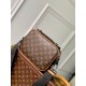 Fake Louis Vuitton S-Lock Messenger Bag Monogram Macassar Canvas M46688 Replica Fake Louis Vuitton S-Lock Messenger Bag Monogram Macassar Canvas M46688 Replica