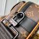 Fake Louis Vuitton S-Lock Messenger Bag Monogram Macassar Canvas M46688 Replica Fake Louis Vuitton S-Lock Messenger Bag Monogram Macassar Canvas M46688 Replica