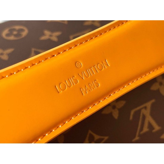 Replica Louis Vuitton Soft Polochon MM Bag Monogram Macassar Canvas M46691 Replica Louis Vuitton Soft Polochon MM Bag Monogram Macassar Canvas M46691