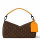 Replica Louis Vuitton Soft Polochon MM Bag Monogram Macassar Canvas M46691 Replica Louis Vuitton Soft Polochon MM Bag Monogram Macassar Canvas M46691