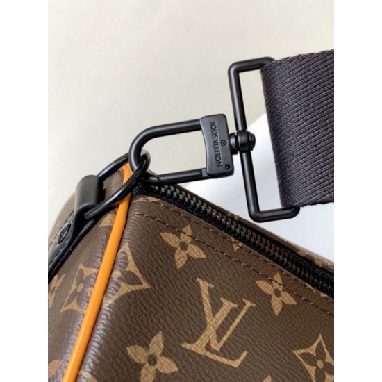 Replica Louis Vuitton Keepall Bandouliere 55 Bag Monogram Macassar Canvas M46702 Fake Louis Vuitton Keepall Bandouliere 55 Bag Monogram Macassar Canvas M46702 Replica