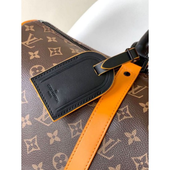 Replica Louis Vuitton Keepall Bandouliere 45 Bag Monogram Macassar Canvas M46703 Replica Louis Vuitton Keepall Bandouliere 45 Bag Monogram Macassar Canvas M46703