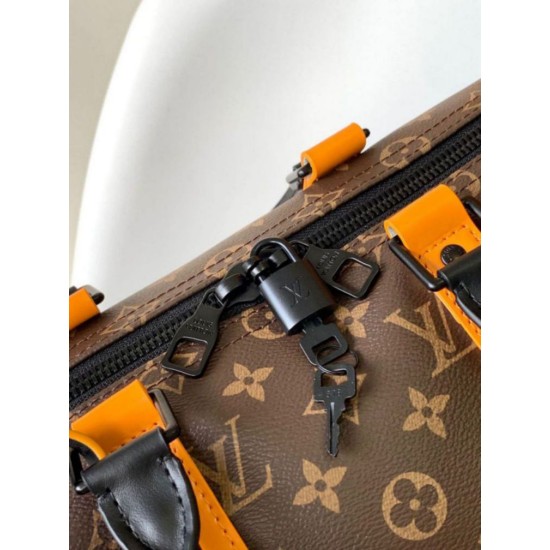 Replica Louis Vuitton Keepall Bandouliere 45 Bag Monogram Macassar Canvas M46703 Replica Louis Vuitton Keepall Bandouliere 45 Bag Monogram Macassar Canvas M46703