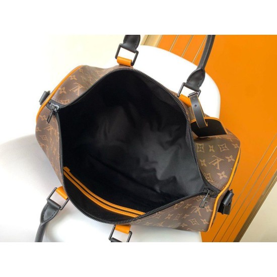 Replica Louis Vuitton Keepall Bandouliere 45 Bag Monogram Macassar Canvas M46703 Replica Louis Vuitton Keepall Bandouliere 45 Bag Monogram Macassar Canvas M46703