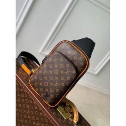 Fake Louis Vuitton Avenue Slingbag NM Monogram Macassar Canvas M46718 Replica Replica Louis Vuitton Avenue Slingbag NM Monogram Macassar Canvas M46718