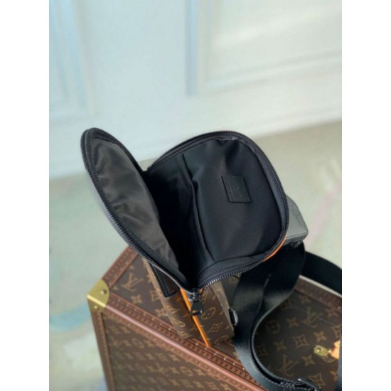 Fake Louis Vuitton Avenue Slingbag NM Monogram Macassar Canvas M46718 Replica Replica Louis Vuitton Avenue Slingbag NM Monogram Macassar Canvas M46718