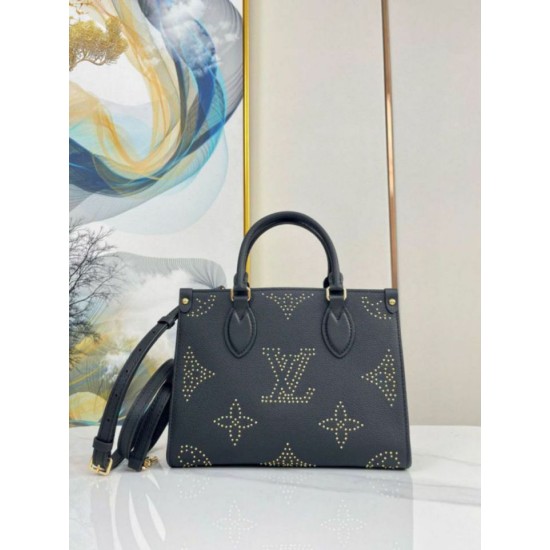 Fake Louis Vuitton OnTheGo PM Bag with Studs M46733 Replica Fake Louis Vuitton OnTheGo PM Bag with Studs M46733 Replica