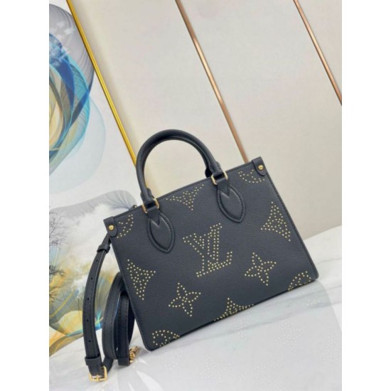 Fake Louis Vuitton OnTheGo PM Bag with Studs M46733 Replica Fake Louis Vuitton OnTheGo PM Bag with Studs M46733 Replica