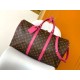 Replica Louis Vuitton Keepall Bandouliere 50 Bag Monogram Macassar Canvas M46773 Fake Louis Vuitton Keepall Bandouliere 50 Bag Monogram Macassar Canvas M46773 Replica