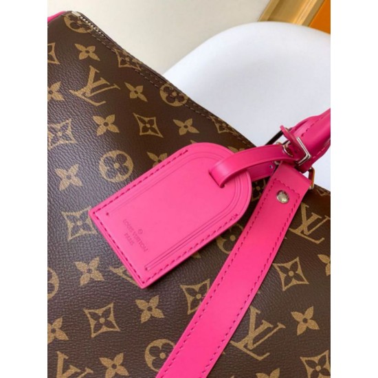 Replica Louis Vuitton Keepall Bandouliere 50 Bag Monogram Macassar Canvas M46773 Fake Louis Vuitton Keepall Bandouliere 50 Bag Monogram Macassar Canvas M46773 Replica