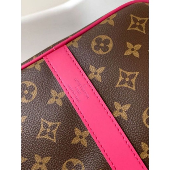 Replica Louis Vuitton Keepall Bandouliere 50 Bag Monogram Macassar Canvas M46773 Fake Louis Vuitton Keepall Bandouliere 50 Bag Monogram Macassar Canvas M46773 Replica