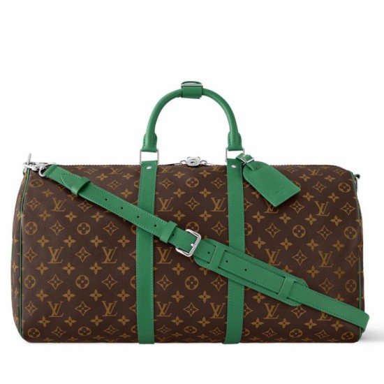 Replica Louis Vuitton Keepall Bandouliere 50 Bag Monogram Macassar Canvas M46774 Replica Louis Vuitton Keepall Bandouliere 50 Bag Monogram Macassar Canvas M46774