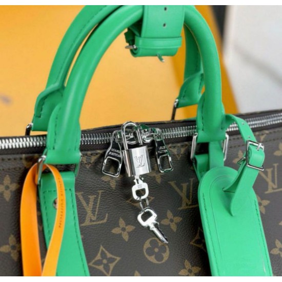 Replica Louis Vuitton Keepall Bandouliere 50 Bag Monogram Macassar Canvas M46774 Replica Louis Vuitton Keepall Bandouliere 50 Bag Monogram Macassar Canvas M46774