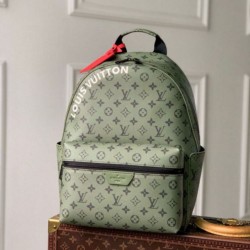 Replica Louis Vuitton Discovery Backpack PM Green Monogram Canvas M46802