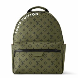 Replica Louis Vuitton Discovery Backpack PM Green Monogram Canvas M46802