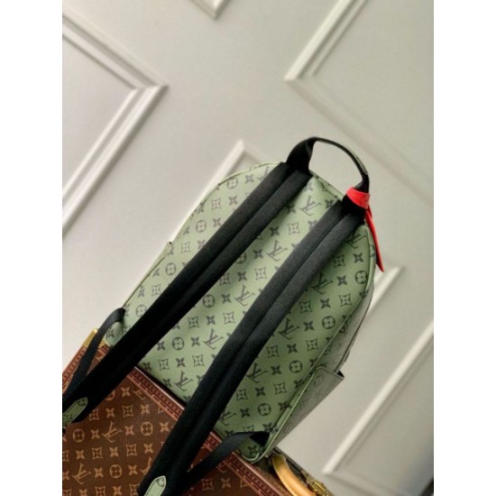 Fake Louis Vuitton Discovery Backpack PM Green Monogram Canvas M46802 Replica Replica Louis Vuitton Discovery Backpack PM Green Monogram Canvas M46802