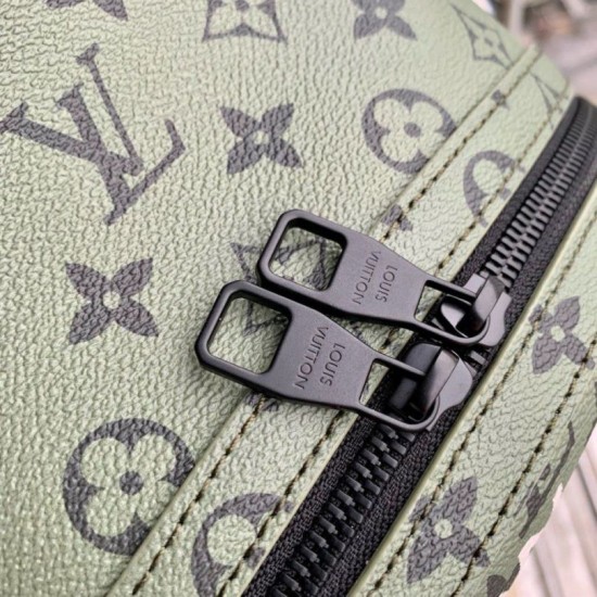 Fake Louis Vuitton Discovery Backpack PM Green Monogram Canvas M46802 Replica Replica Louis Vuitton Discovery Backpack PM Green Monogram Canvas M46802