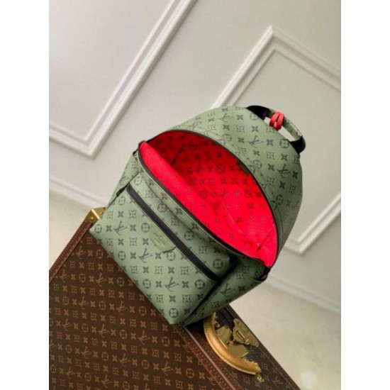 Fake Louis Vuitton Discovery Backpack PM Green Monogram Canvas M46802 Replica Replica Louis Vuitton Discovery Backpack PM Green Monogram Canvas M46802