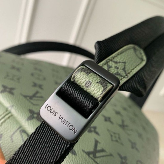 Fake Louis Vuitton Discovery Backpack PM Green Monogram Canvas M46802 Replica Replica Louis Vuitton Discovery Backpack PM Green Monogram Canvas M46802