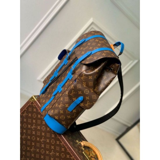 Replica Louis Vuitton Christopher MM Backpack Monogram Macassar Canvas M46813 Replica Louis Vuitton Christopher MM Backpack Monogram Macassar Canvas M46813