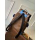 Replica Louis Vuitton Christopher MM Backpack Monogram Macassar Canvas M46813 Replica Louis Vuitton Christopher MM Backpack Monogram Macassar Canvas M46813
