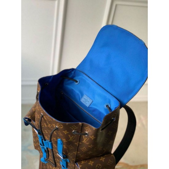 Replica Louis Vuitton Christopher MM Backpack Monogram Macassar Canvas M46813 Replica Louis Vuitton Christopher MM Backpack Monogram Macassar Canvas M46813