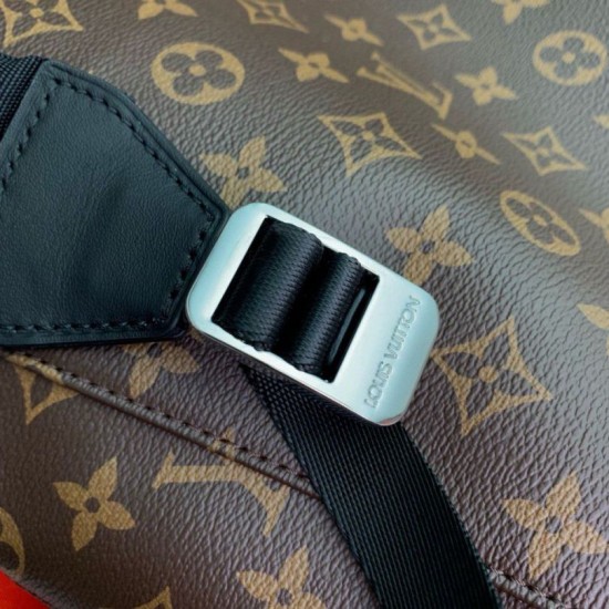 Fake Louis Vuitton Christopher MM Backpack Monogram Macassar Canvas M46814 Replica Fake Louis Vuitton Christopher MM Backpack Monogram Macassar Canvas M46814 Replica