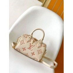 Replica Louis Vuitton Speedy Bandouliere 20 Bag Monogram Empreinte M46875 Replica Louis Vuitton Speedy Bandouliere 20 Bag Monogram Empreinte M46875